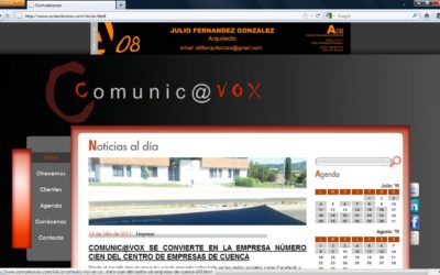 La agencia de comunicación Comunic@vox estrena página web