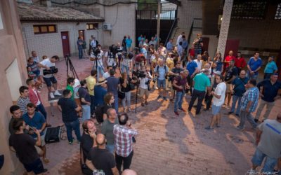 Jesulín desata la locura de medios en la plaza de toros de Cuenca
