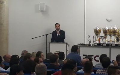 Luis Casgol presenta la Gala del Día Institucional del Fútbol de la Región