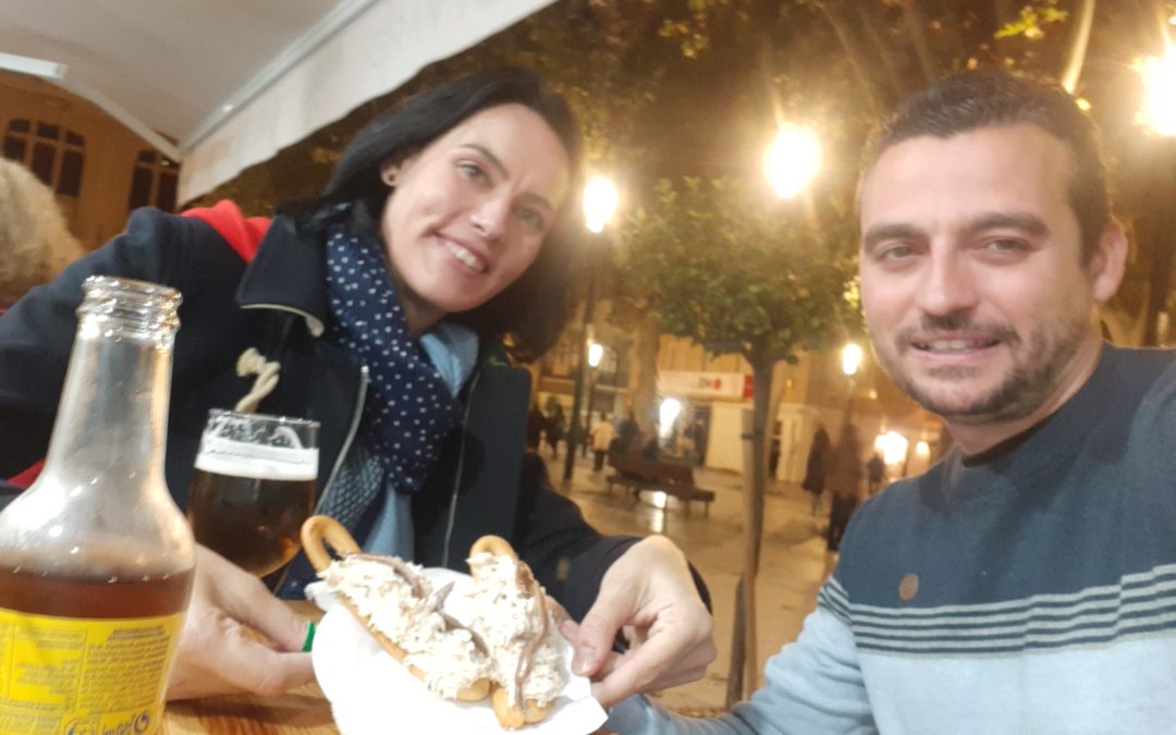 De Pintxos con…Marisol ( Café Gran Vía- Paseo Alfonso X, Murcia) VÍDEO