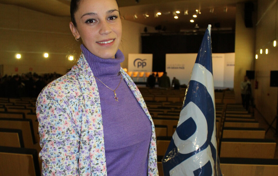 Laura Model con el Partido Popular en Cuenca