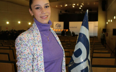 Laura Model con el Partido Popular en Cuenca