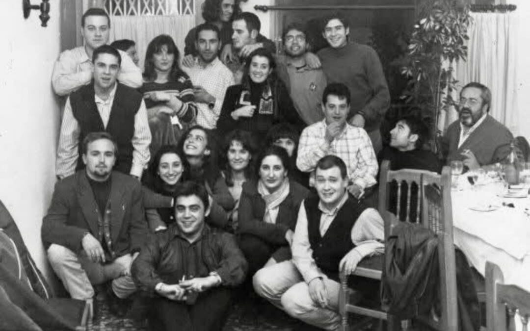 La cena de El Grupo El Día en 1996