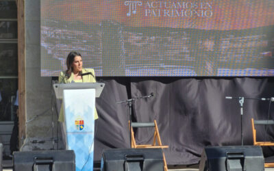 Presentadora de «Actuamos en Patrimonio»