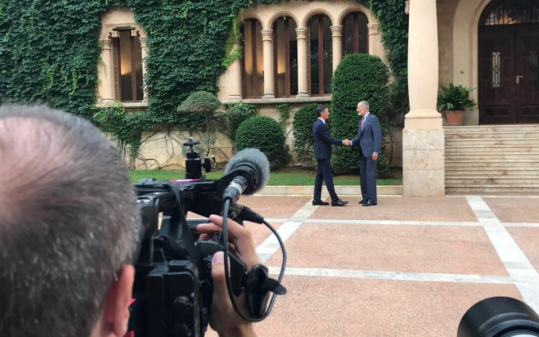 En Marivent con el presidente Sánchez