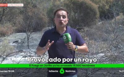Ex Ancheros frente al fuego