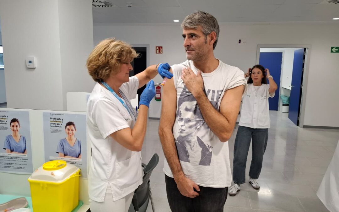 Aprovechando la visita