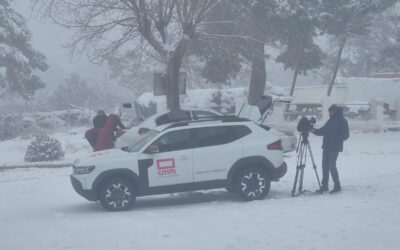 El equipo-nieve con faena este fin de semana