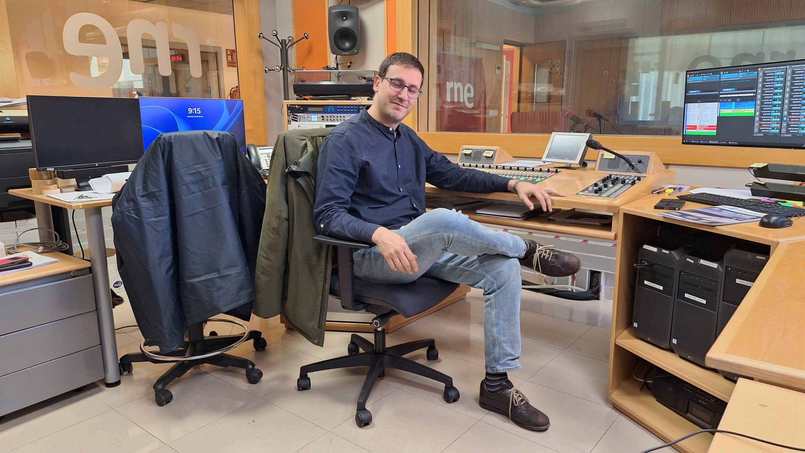 Acacio Contreras Técnico Sonido RNE