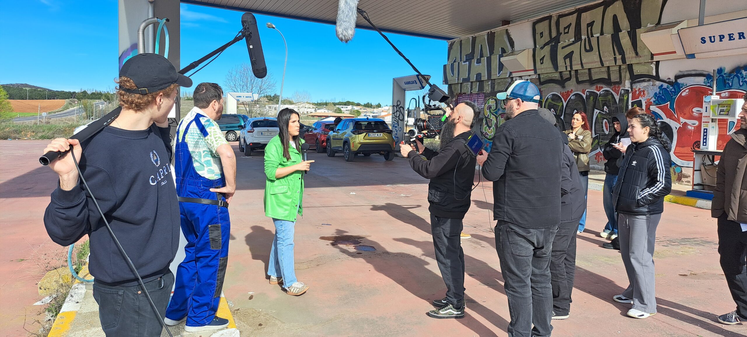 Carmen Acedo rodaje peli Carmen Acedo rodaje peli