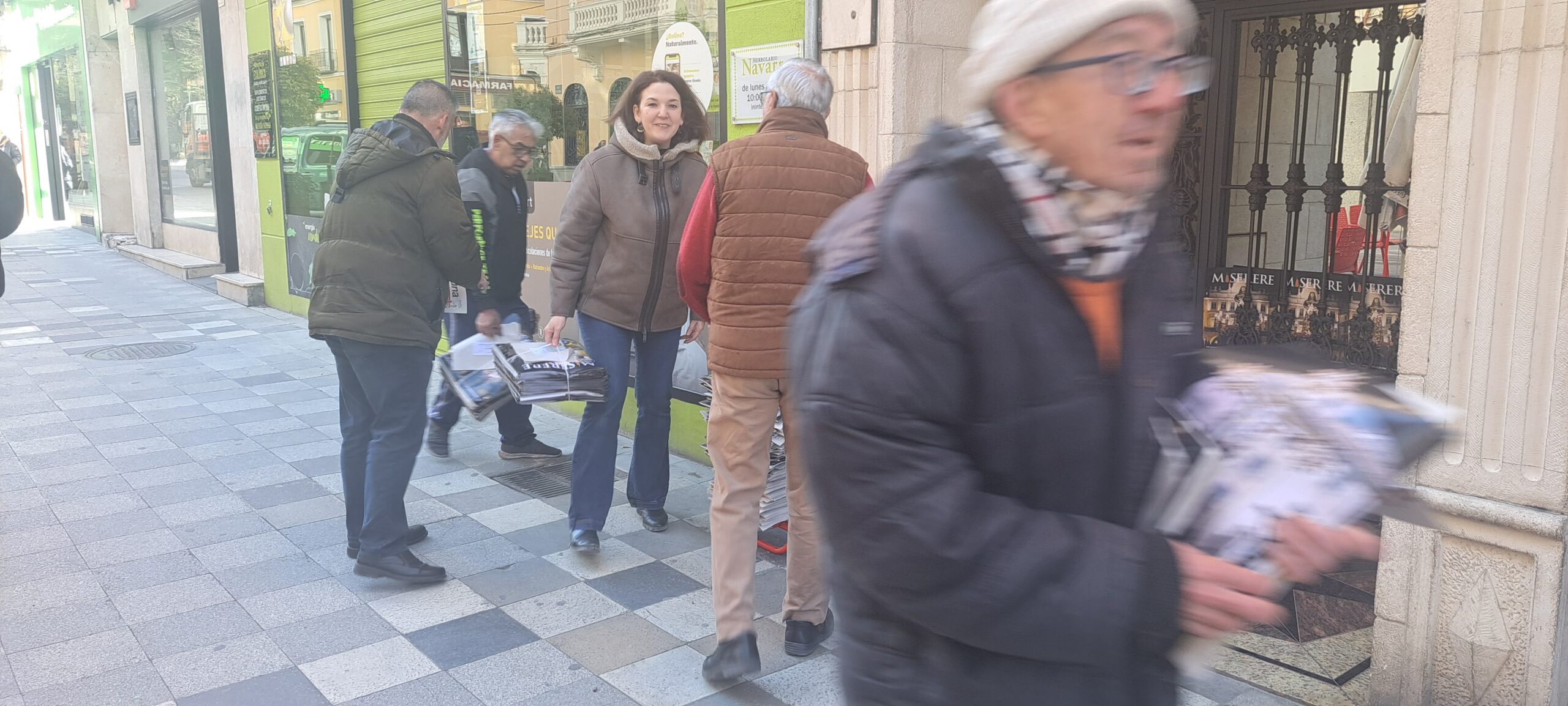 Reparto ejemplares Miserere Cuenca La Tribuna