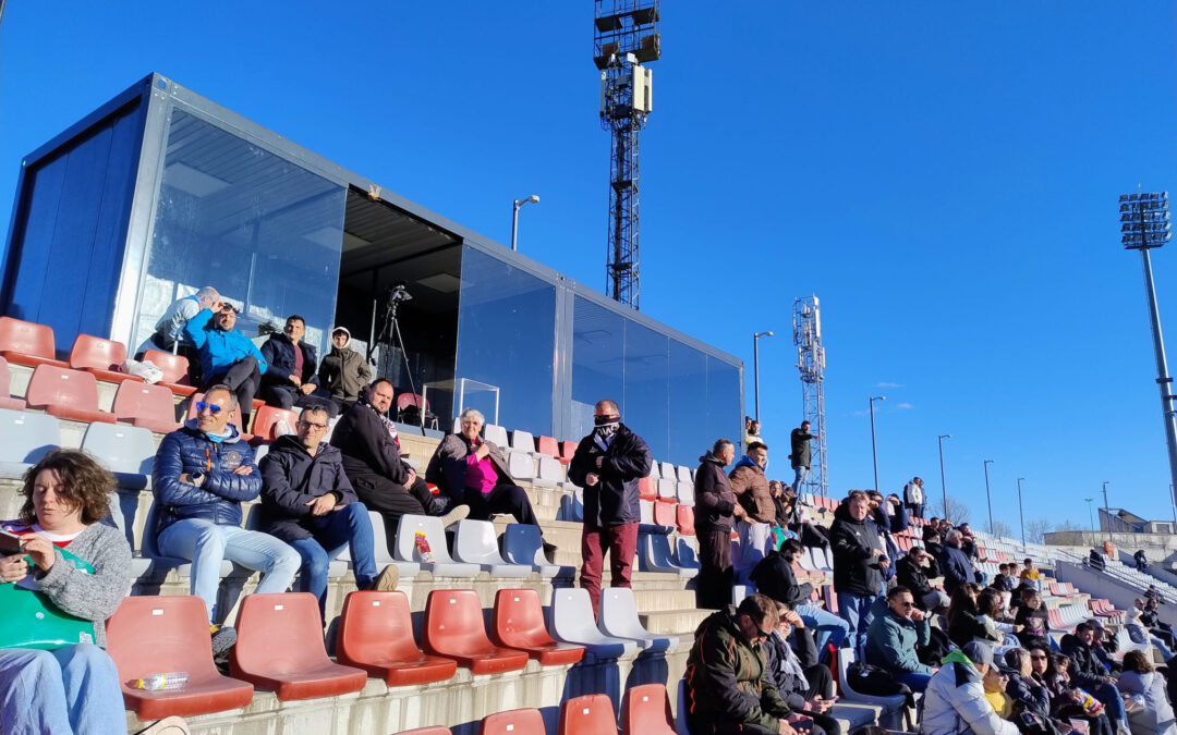 Nuevo chiringo para grabar el fútbol en La Fuensanta