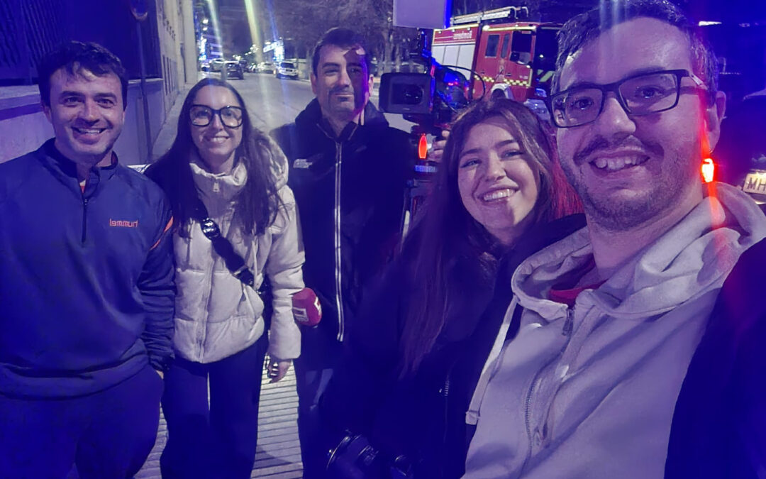 Falsa alarma contada por peoples al anochecer