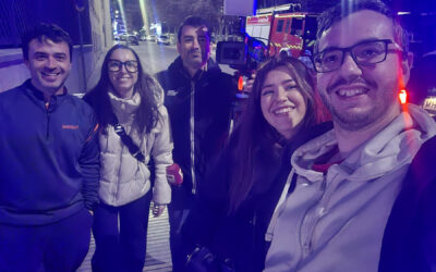 Falsa alarma contada por peoples al anochecer