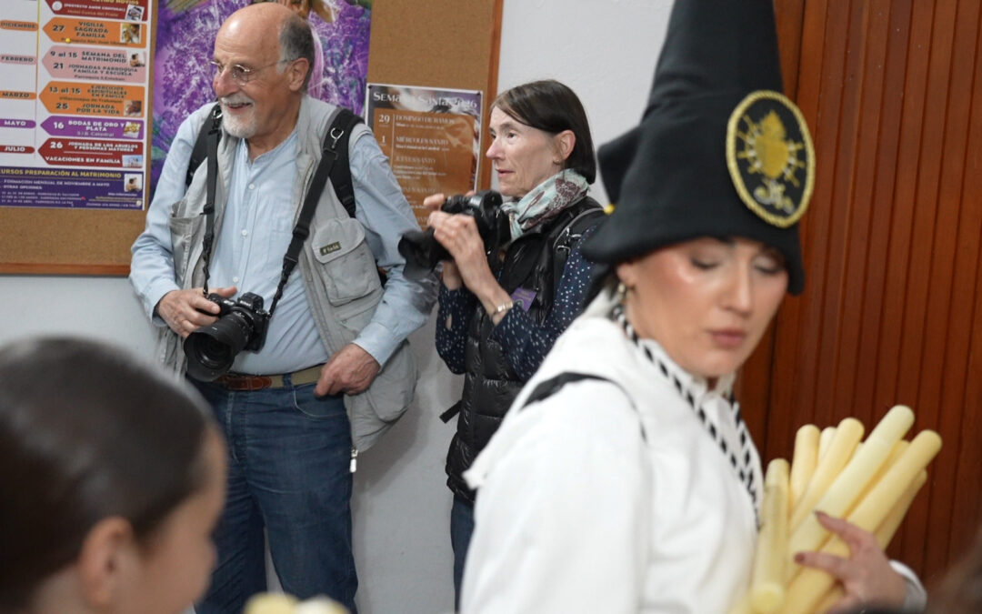 Fotógrafos franceses de reconocida firma en Las Santas Marías