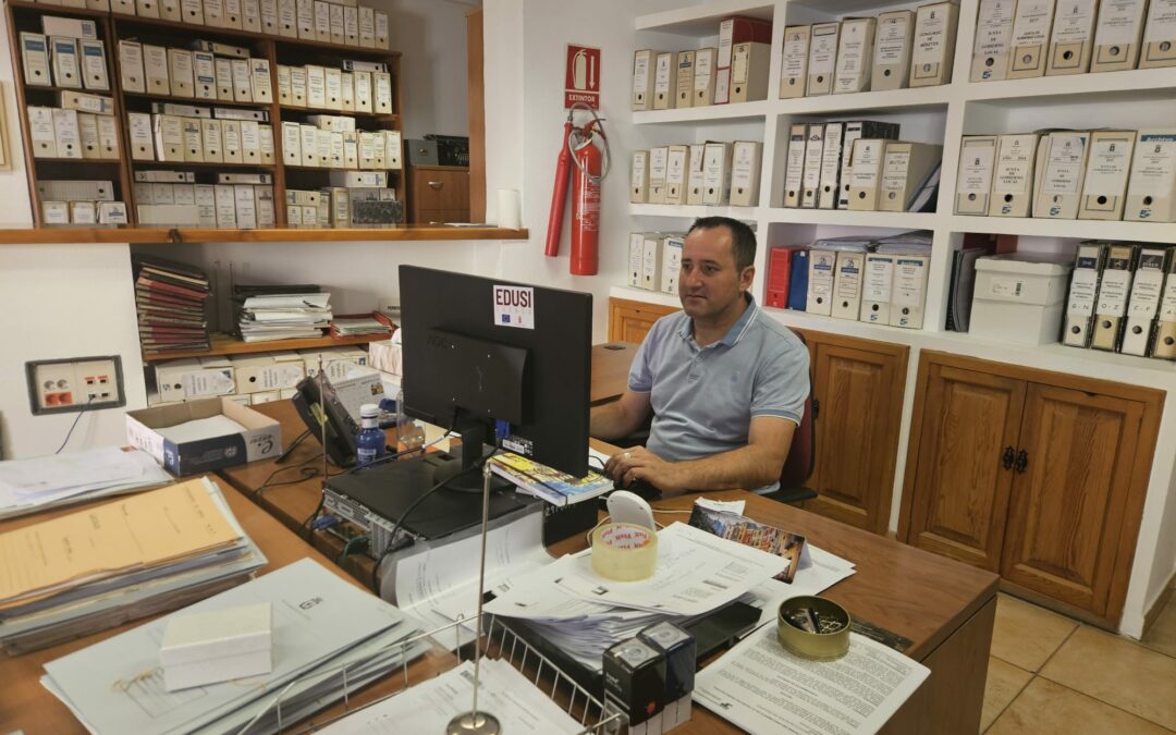 El funcionario Dani Guijarro