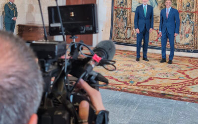 Dancing recibe al presidente Sánchez en Mallorca