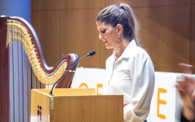 La Beckam en el 35 aniversario de COCEMFE-CUENCA con premio para Las Noticias